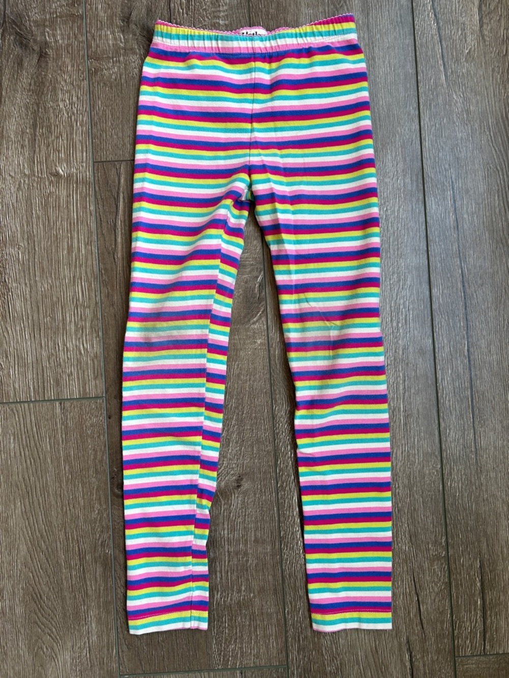 Hatley Girls' Striped Leggings Size 7